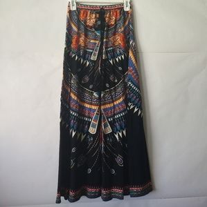 Flying Tomato Triabal/Boho Maxi Skirt Sz: 4